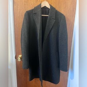 Harris Tweed handwoven wool top coat
